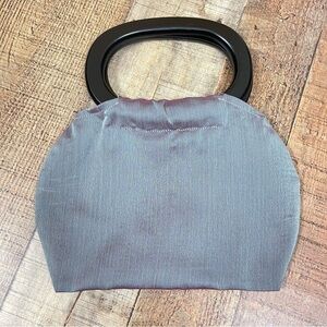 Vintage Iridescent Mini Bag Clutch Y2K Metallic Purse Formal Evening